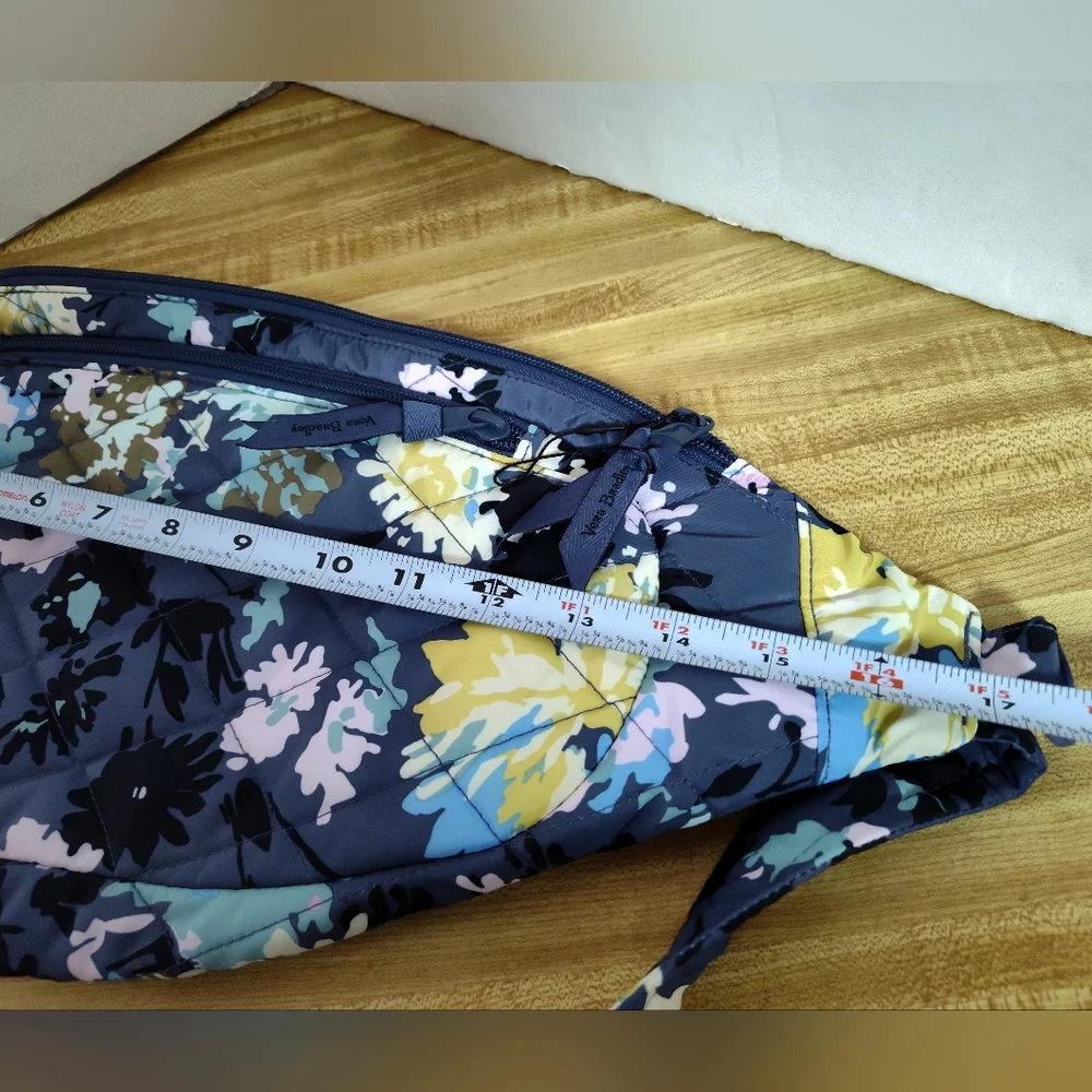 Vera Bradley Ultralight Essential Sling Backpack Chrysanthemum Crush NWOT